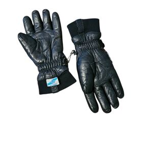 Kombi Men's Black Leather Gloves Style Astro Size S